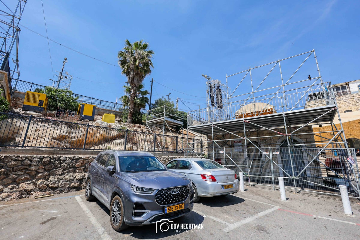 הכנות לקראת הילולת הרשב"י במירון - תשפ"ה