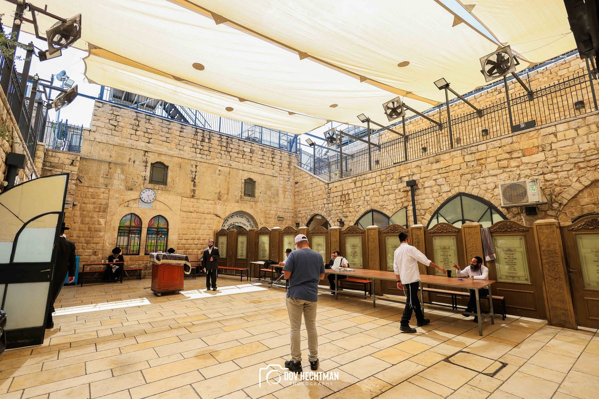 הכנות לקראת הילולת הרשב"י במירון - תשפ"ה