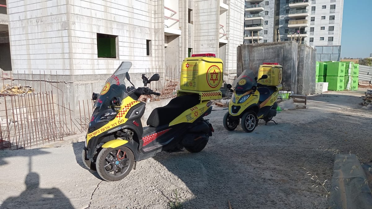 נפילה קטלנית: נפל מקומה גבוהה באתר בנייה - ונהרג במקום