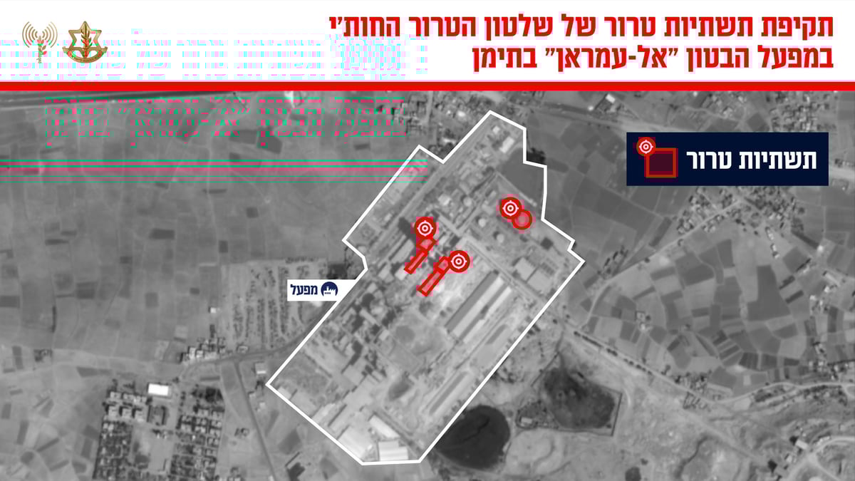 גרפיקות של חלק מהמטרות שהותקפו אתמול (ג׳) בתימן
