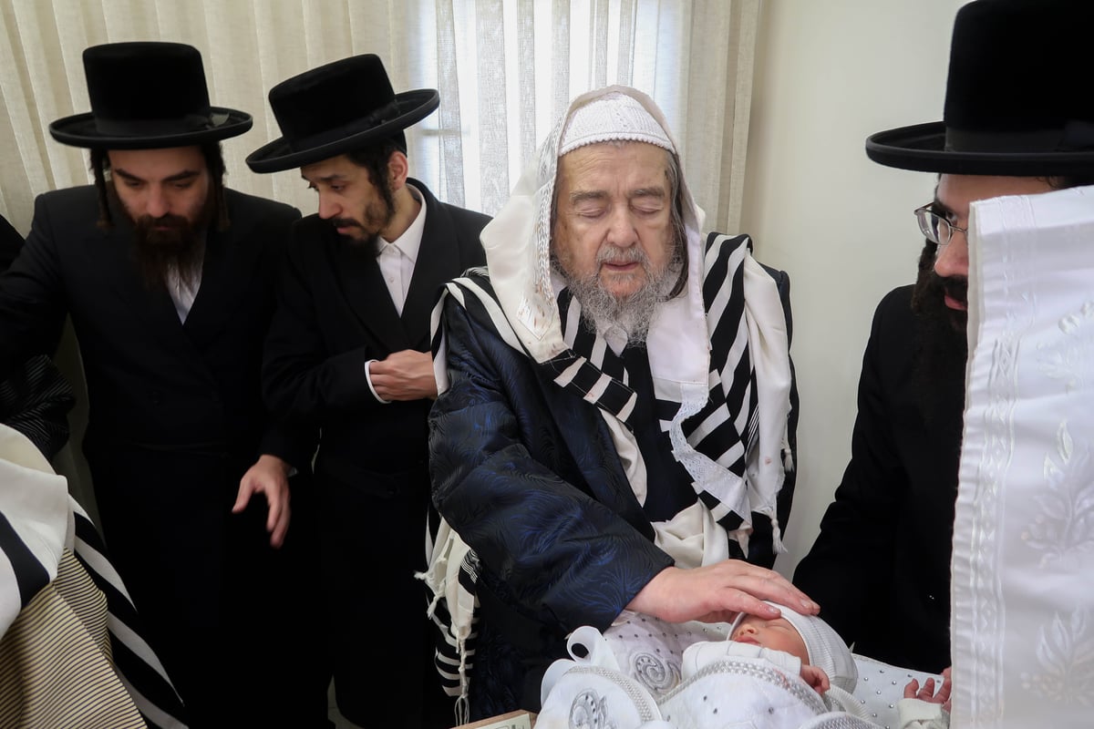 שמחת הברית לנין הגה"צ רבי יעקב מאיר שכטר 