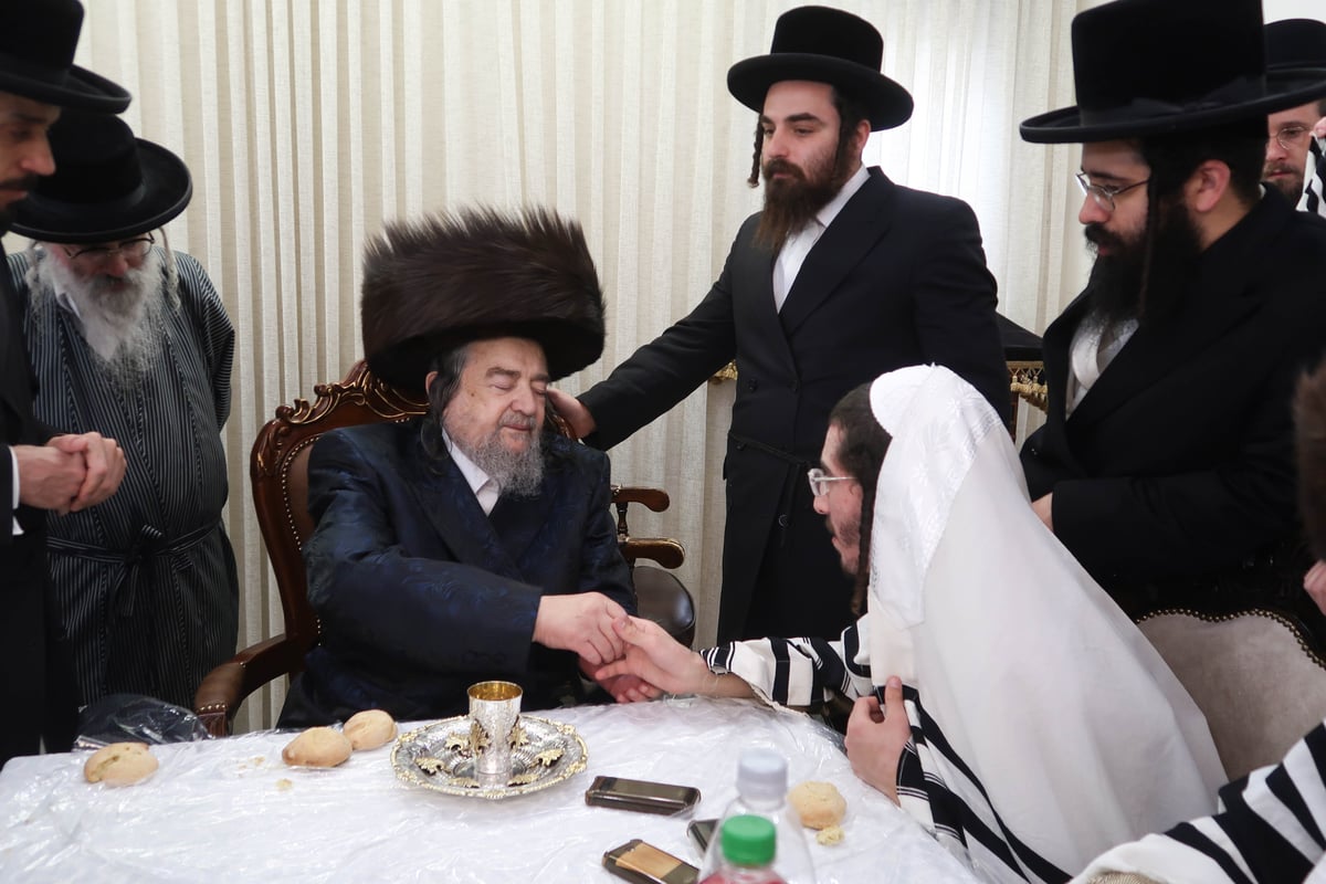 שמחת הברית לנין הגה"צ רבי יעקב מאיר שכטר 