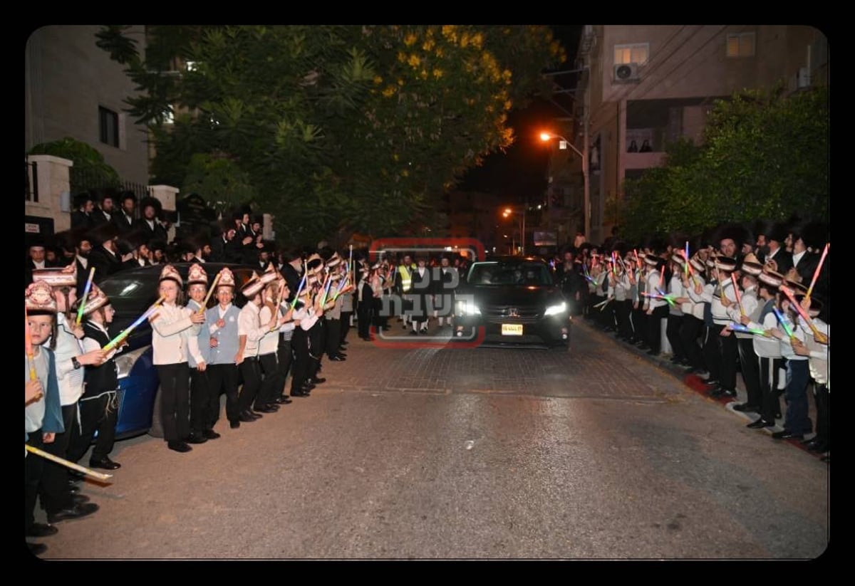 שבת שבע ברכות בחצה"ק ויז'ניץ