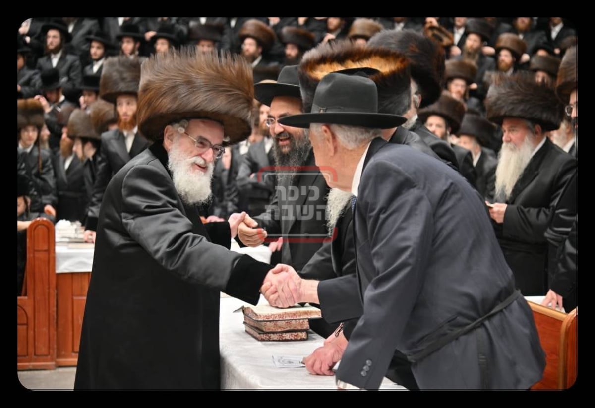 שבת שבע ברכות בחצה"ק ויז'ניץ