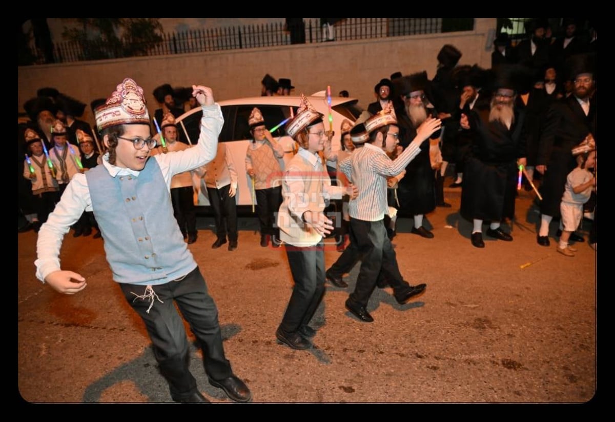 שבת שבע ברכות בחצה"ק ויז'ניץ