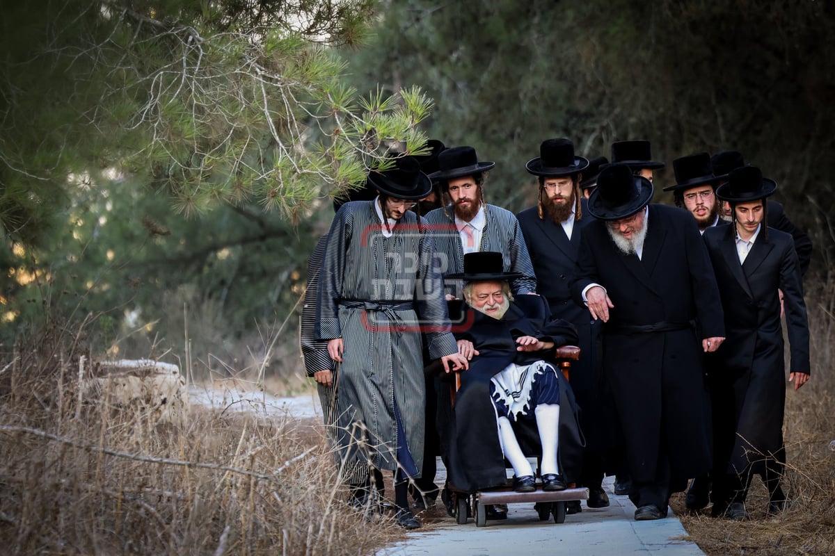 האדמו"ר מתולדות אברהם יצחק בנאות דשא ב'הר יונה'