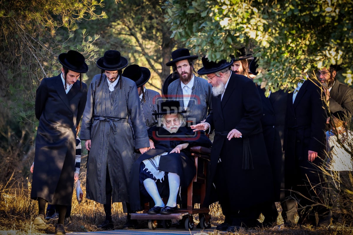 האדמו"ר מתולדות אברהם יצחק בנאות דשא ב'הר יונה'