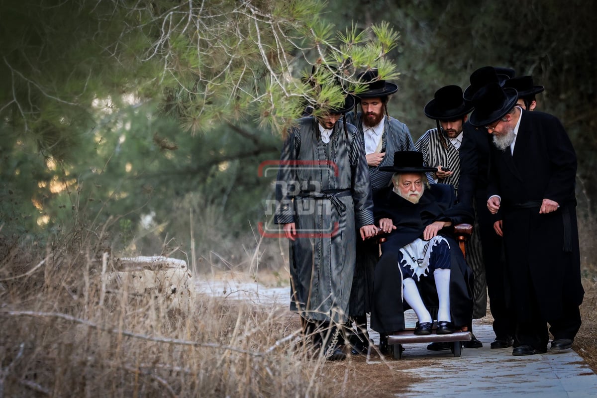 האדמו"ר מתולדות אברהם יצחק בנאות דשא ב'הר יונה'