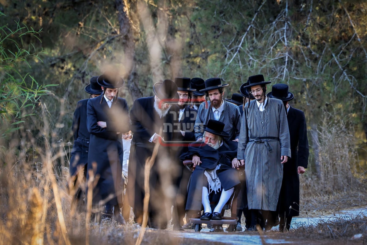 האדמו"ר מתולדות אברהם יצחק בנאות דשא ב'הר יונה'