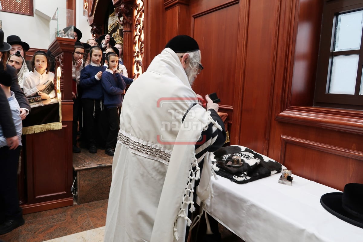 האדמו"ר מסאטמר בביקור באנטווערפן