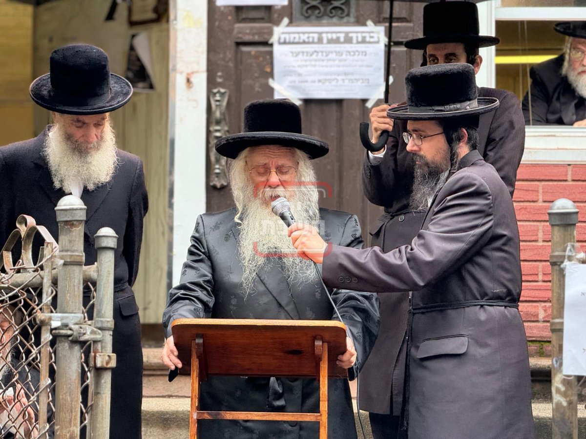 הלוויית הרבנית מליסקא ע"ה