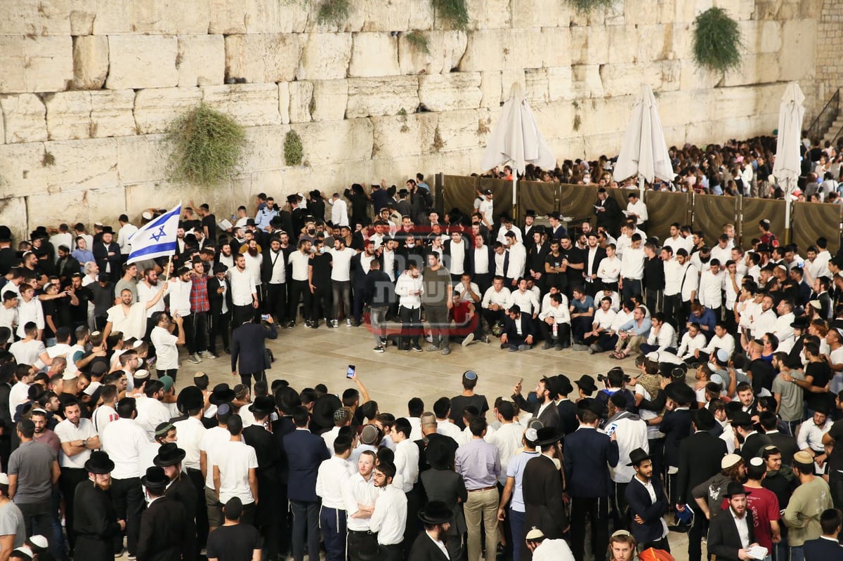 תשעה באב בכותל המערבי בשנים עברו 