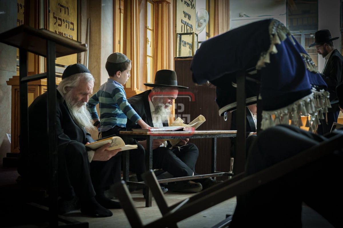 תשעה באב בהיכל ישיבת פוניבז' - ובביהמ"ד לדרמן בב"ב 