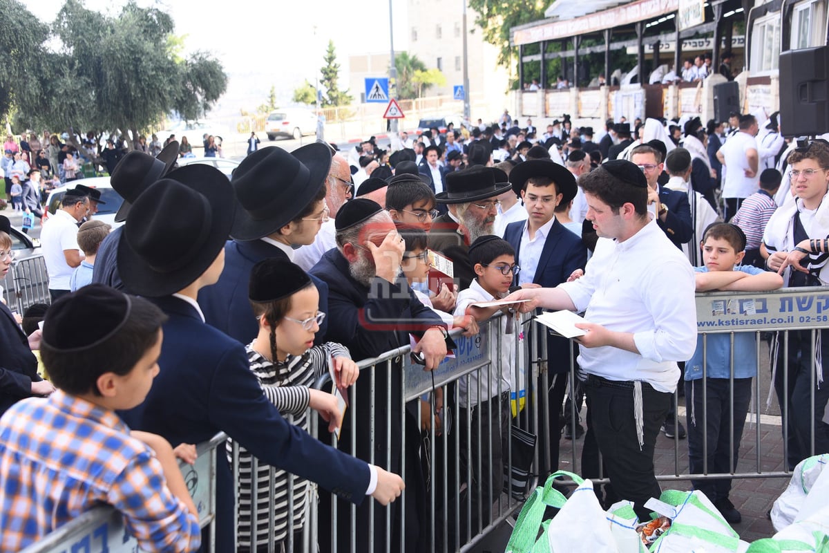 ברכת כהנים השנתית בשכונת הר נוף בירושלים