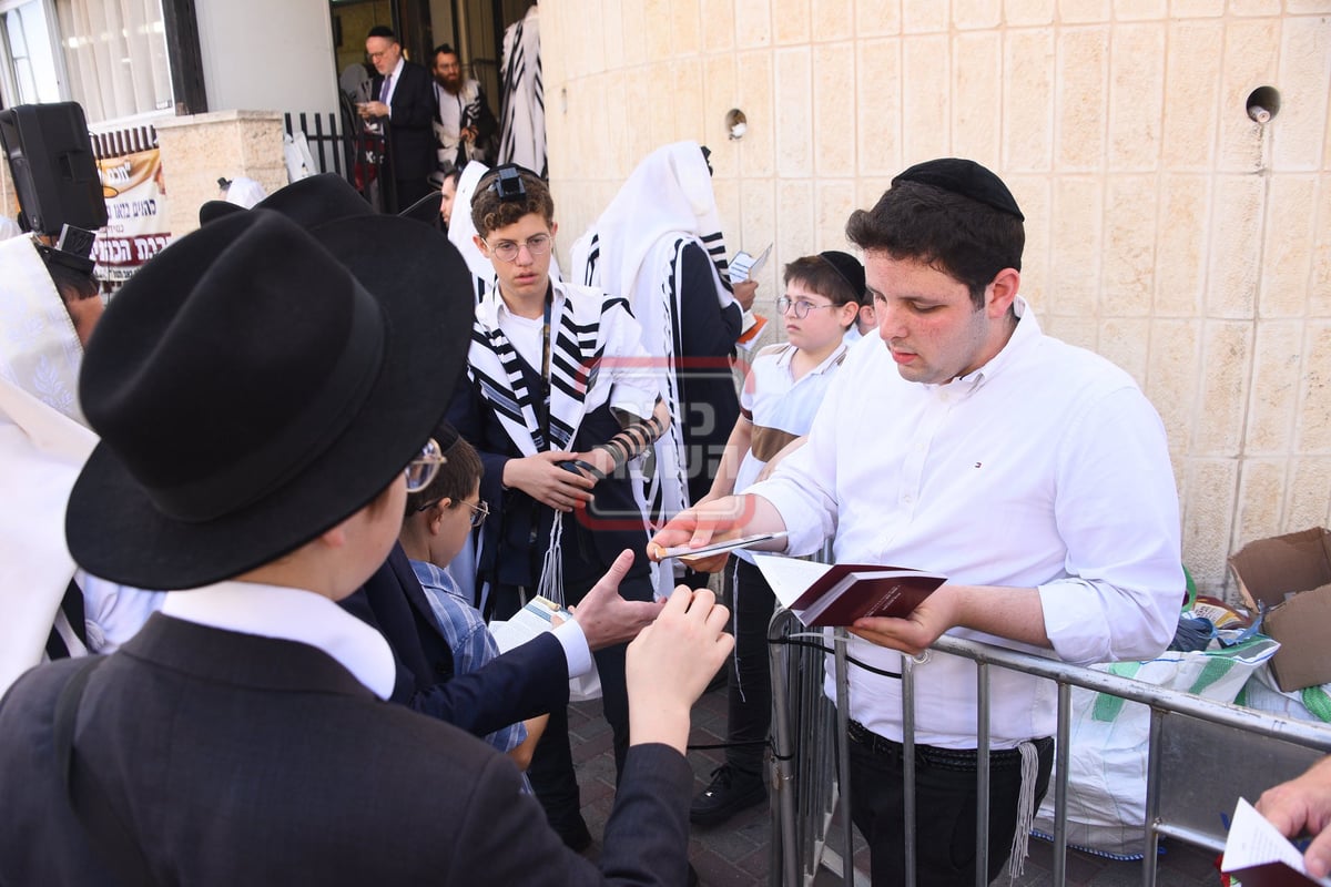 ברכת כהנים השנתית בשכונת הר נוף בירושלים