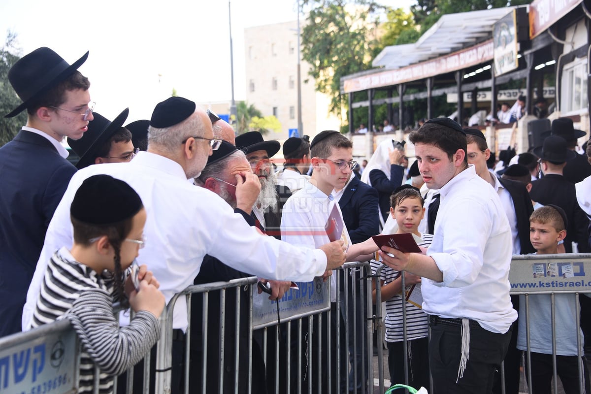 ברכת כהנים השנתית בשכונת הר נוף בירושלים