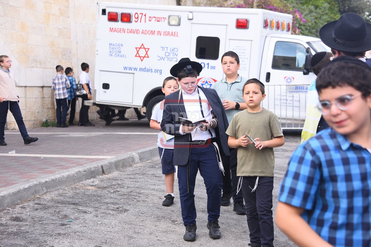 ברכת כהנים השנתית בשכונת הר נוף בירושלים