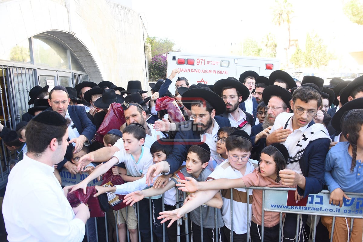 ברכת כהנים השנתית בשכונת הר נוף בירושלים