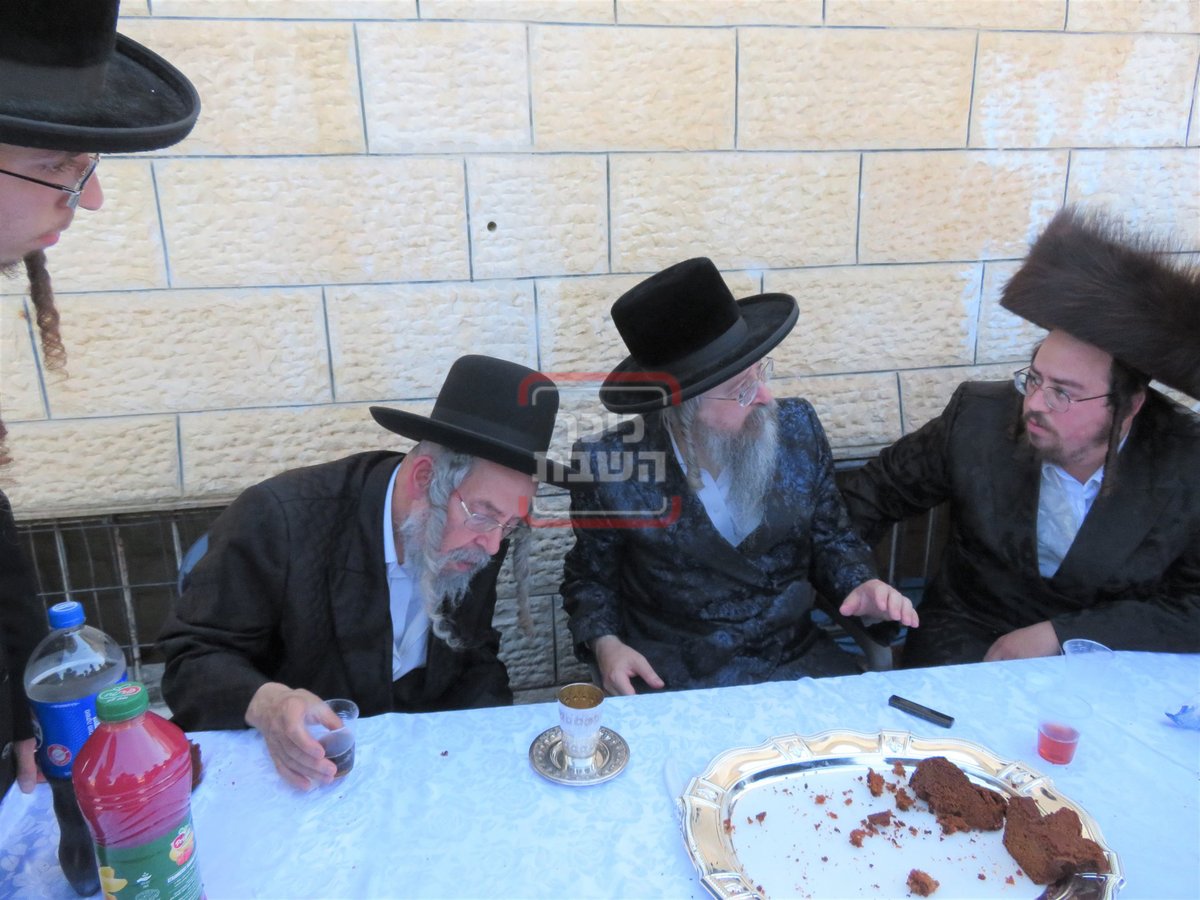 שמחת החלאקה לנכד האדמורי"ם מסאווראן ומישקולץ