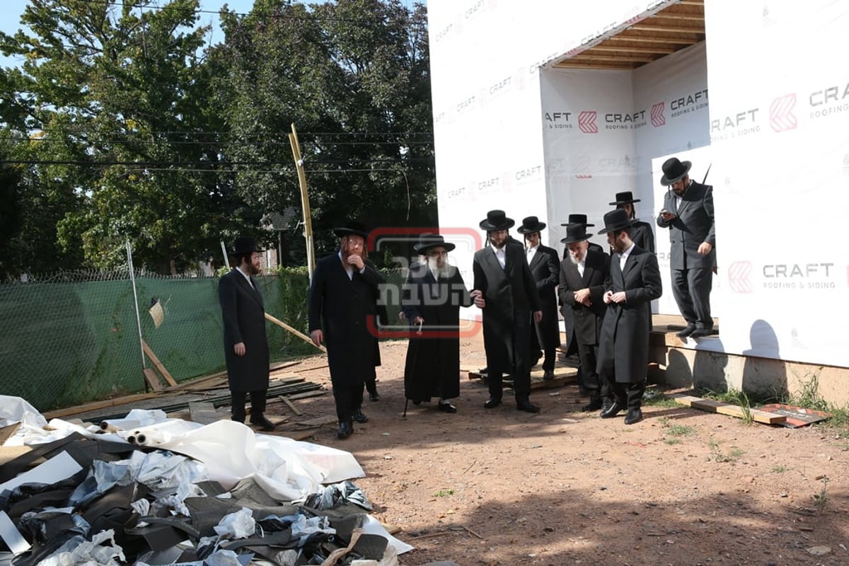 האדמו"ר מסאטמר בביקור בעיר לינדען 