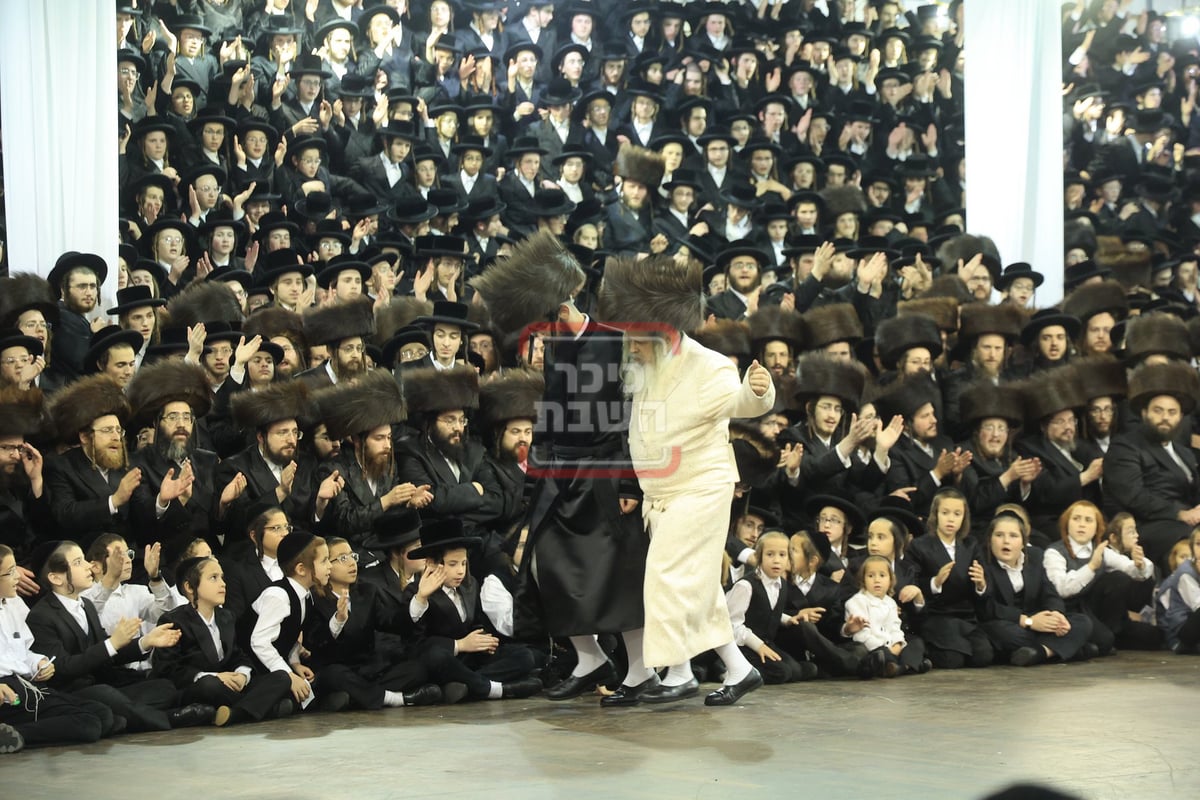 מעמד המצווה טאנץ בנישואי נכד האדמו"ר מסאטמר