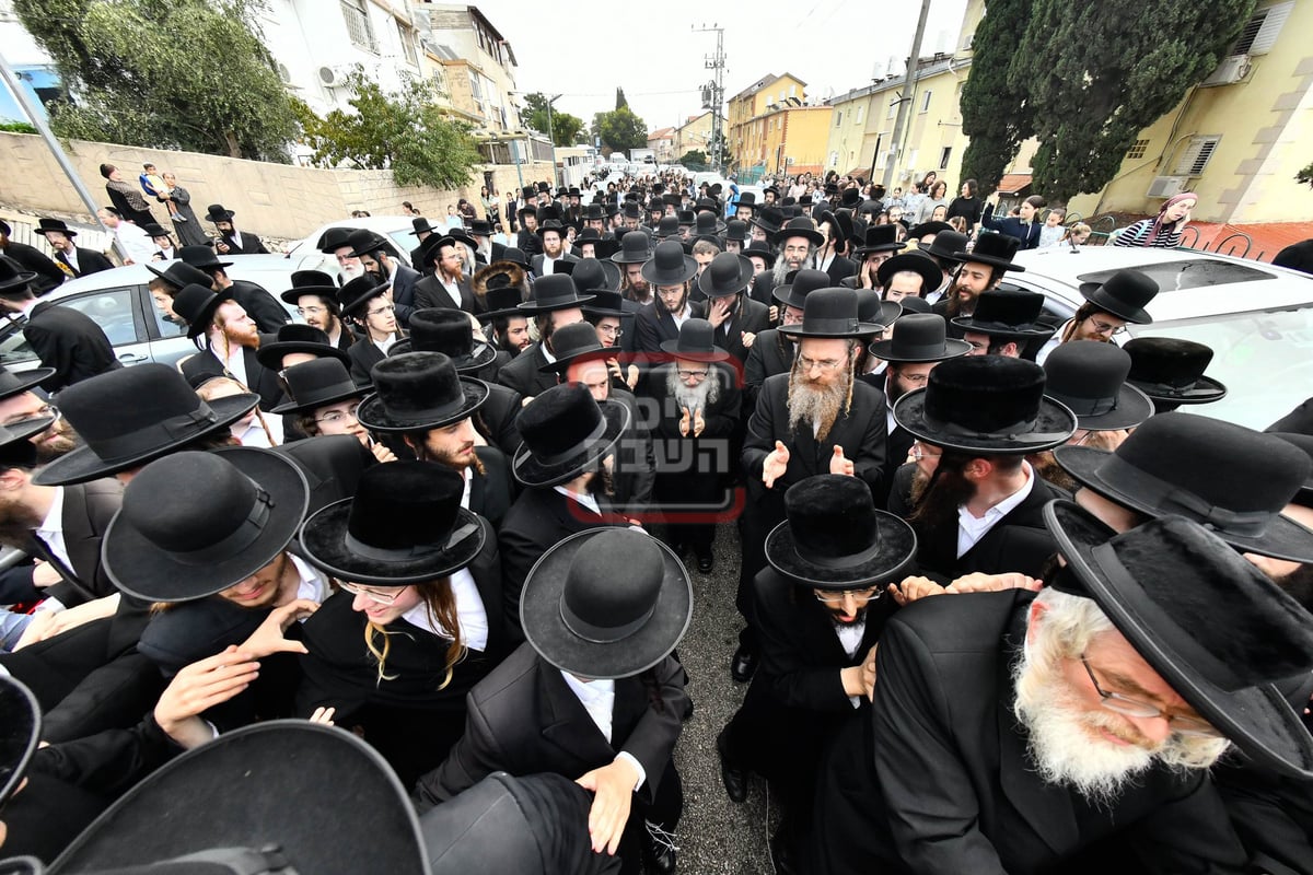 הכנסת ספר תורה וחנוכת הבית בחצה"ק אמשינוב בצפת