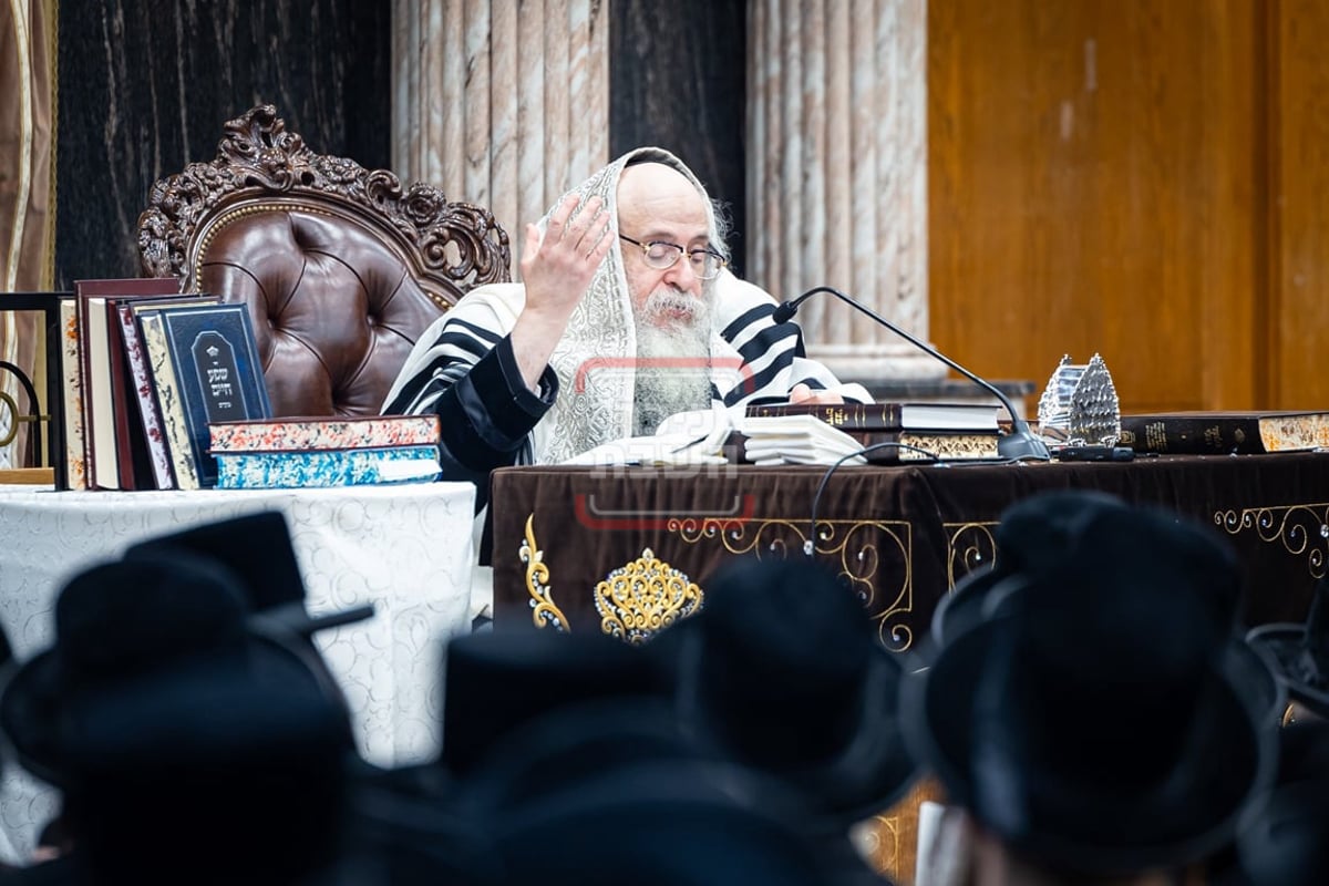 סליחות ראשונות בחצה"ק צאנז קלויזנבורג 