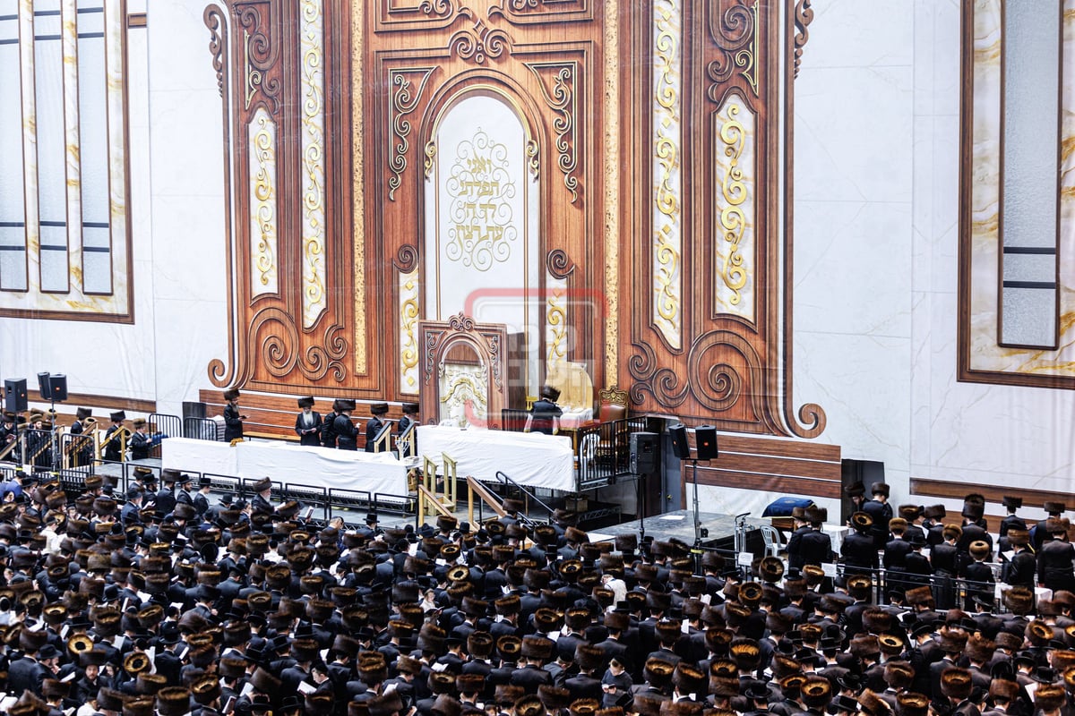 סליחות ראשונות בחצה"ק סקווירא 