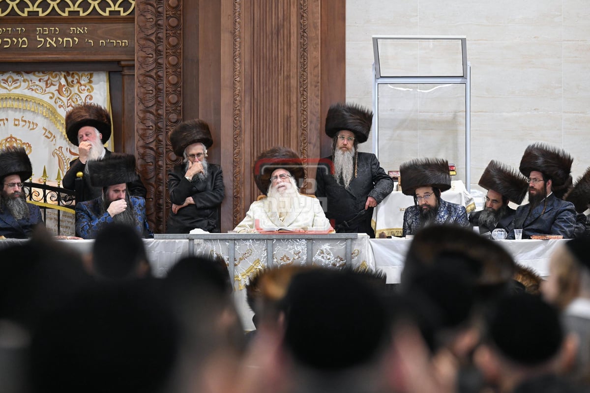 נעילת החג ראש השנה בחצה"ק צאנז 