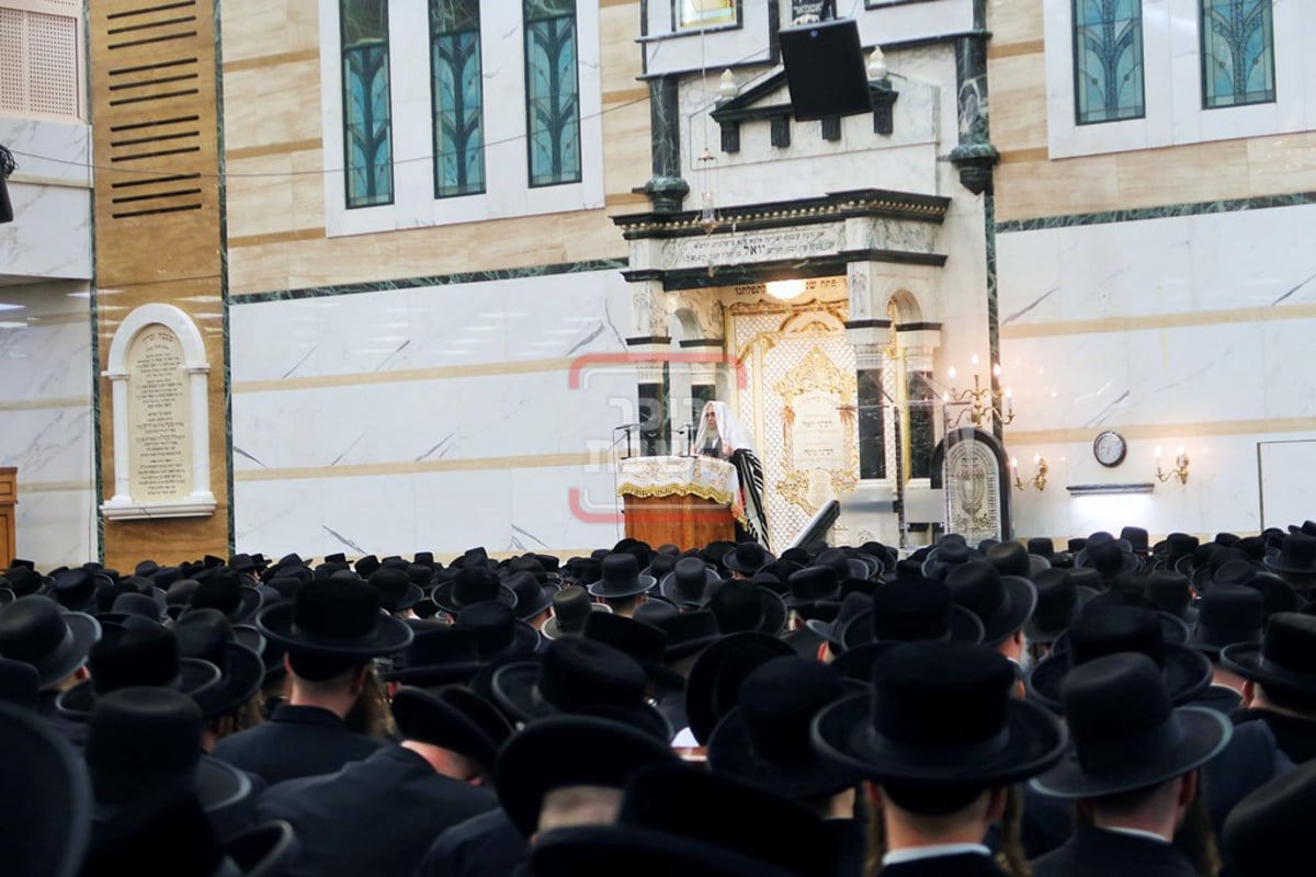 האדמו"ר מסאטמר בדרשת שבת שובה