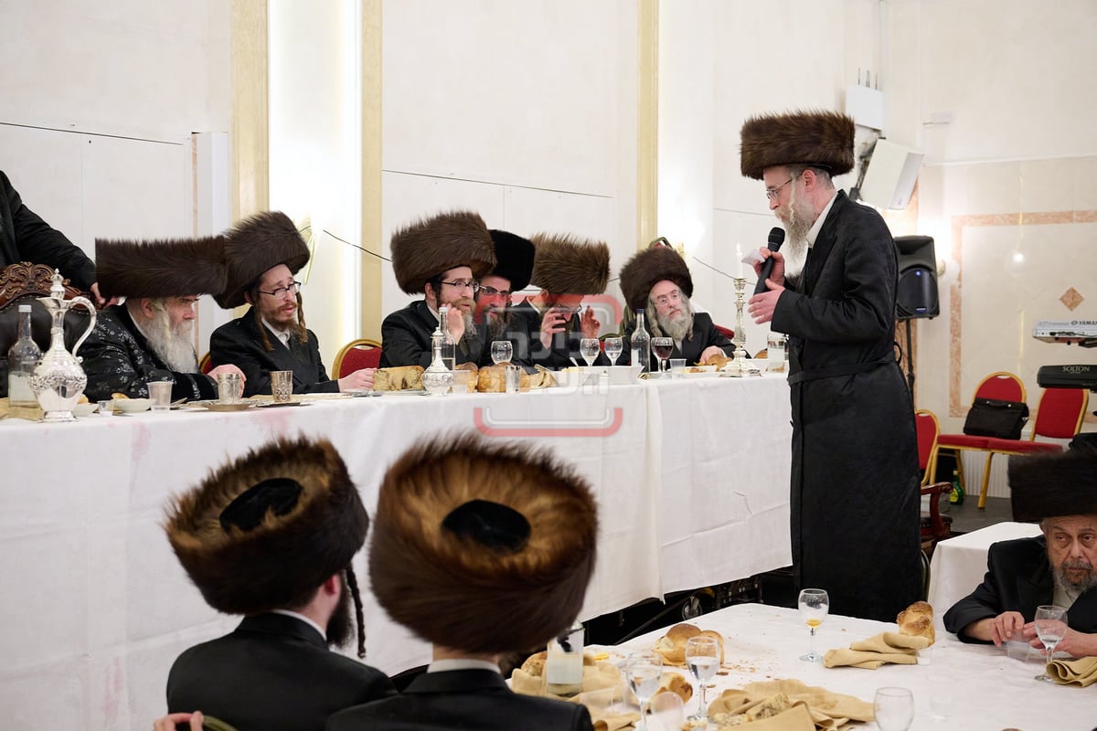 שמחת השבע ברכות לנכד האדמו"ר מקרעטשניף י-ם