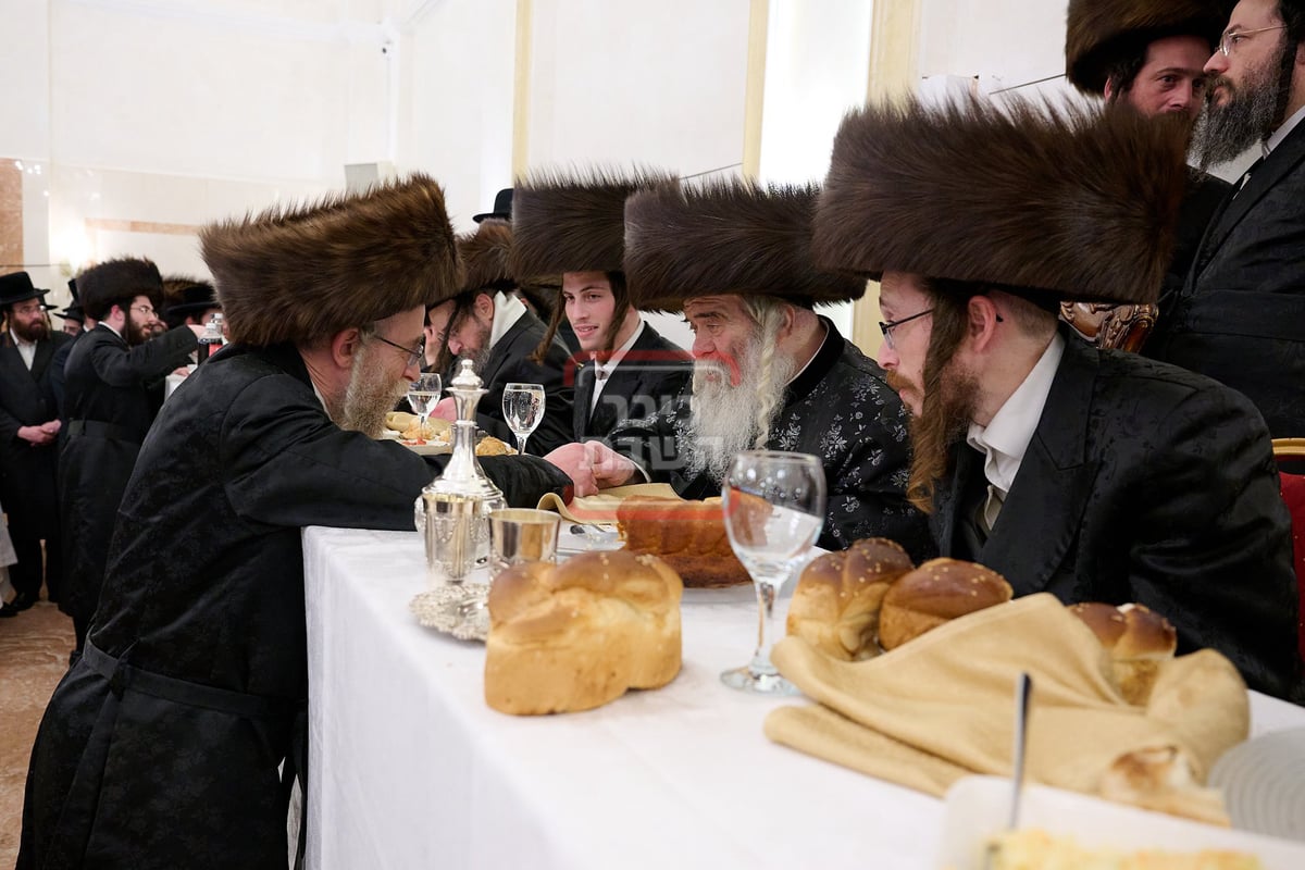 שמחת השבע ברכות לנכד האדמו"ר מקרעטשניף י-ם