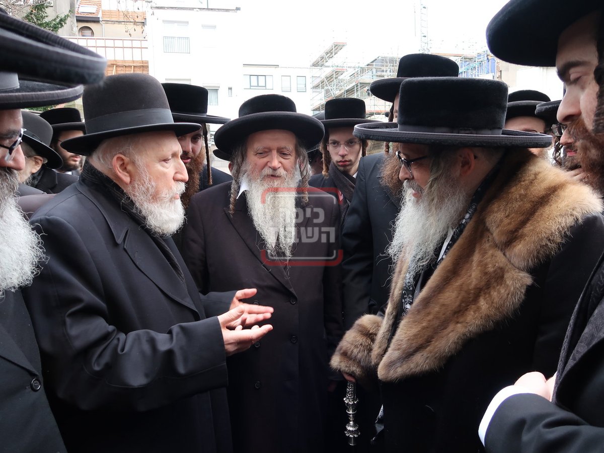 האדמו"ר מסאטמר בביקור בבית רחל באנטווערפן