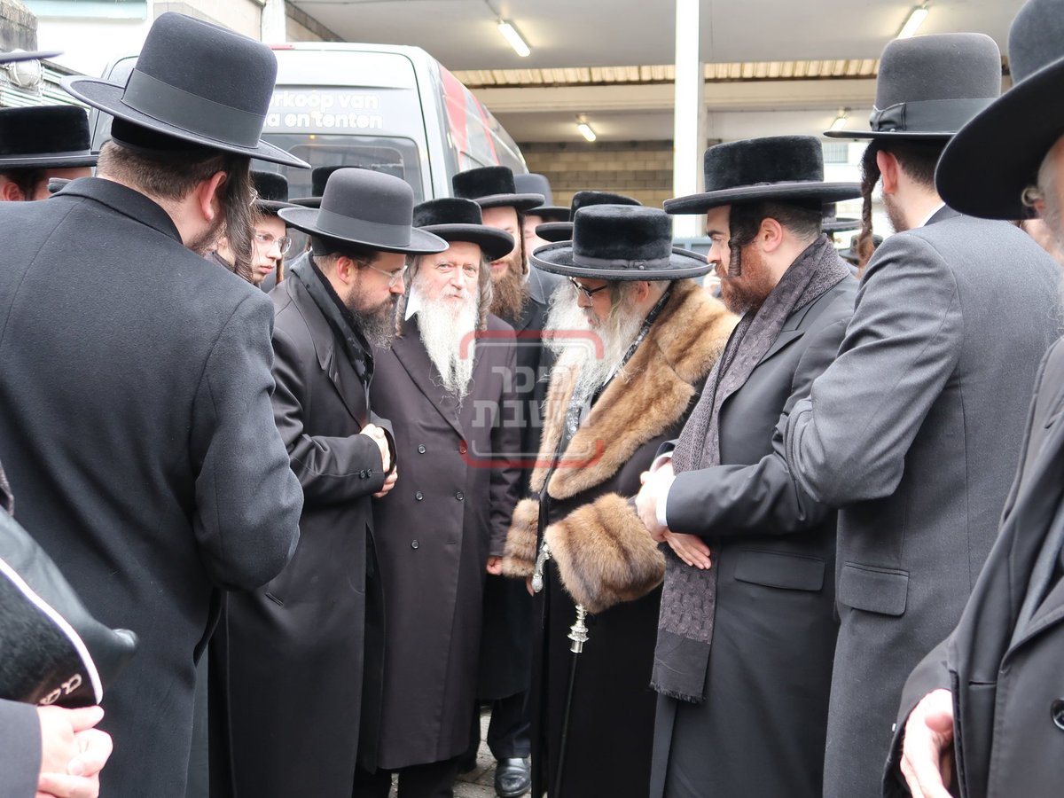 האדמו"ר מסאטמר בביקור בבית רחל באנטווערפן