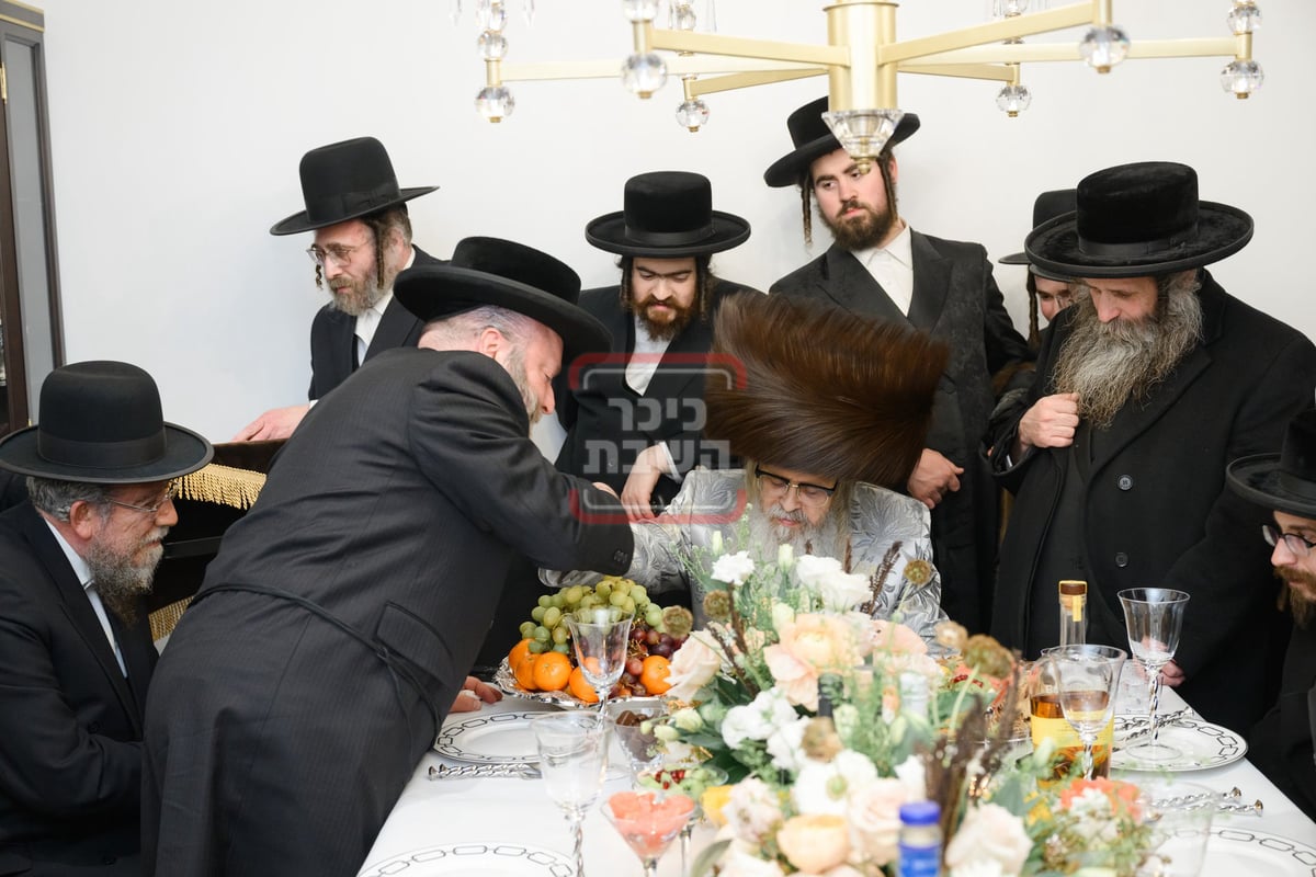 שמחת השבע ברכות לנכדת האדמו"ר מסאטמר