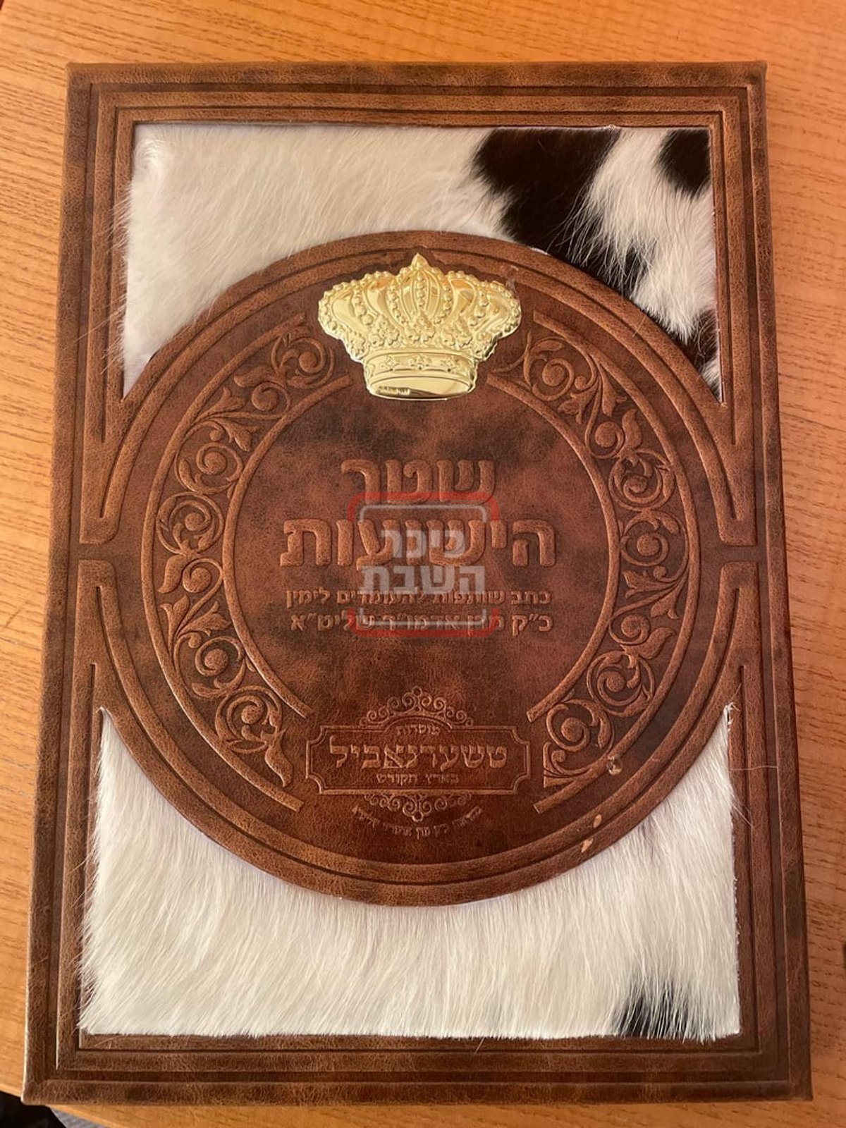 האדמו"ר מטשערנוביל בשב"ק בדאבוס שבשווייץ