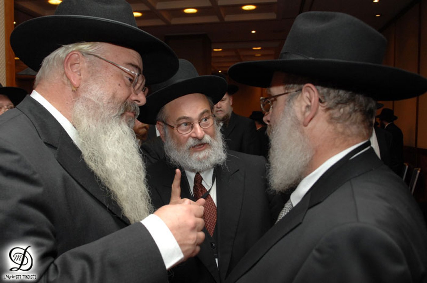 לנדא, בעלזא וחתם-סופר באולם אחד