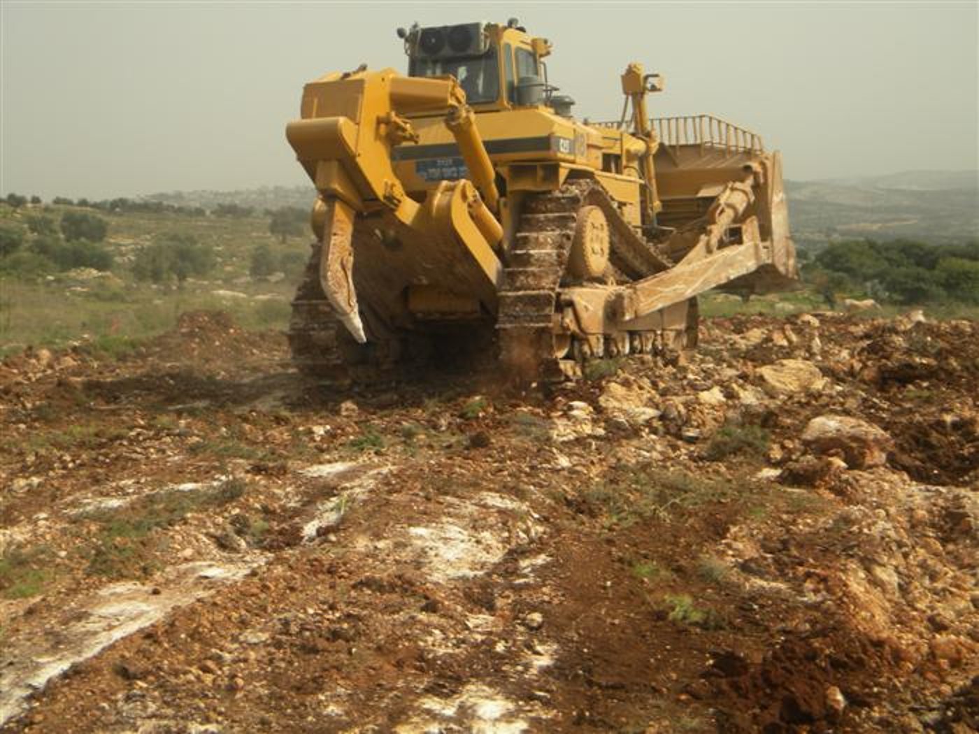 החלום נגנז: החלו העבודות למיקום הגדר מול מודיעין ע´