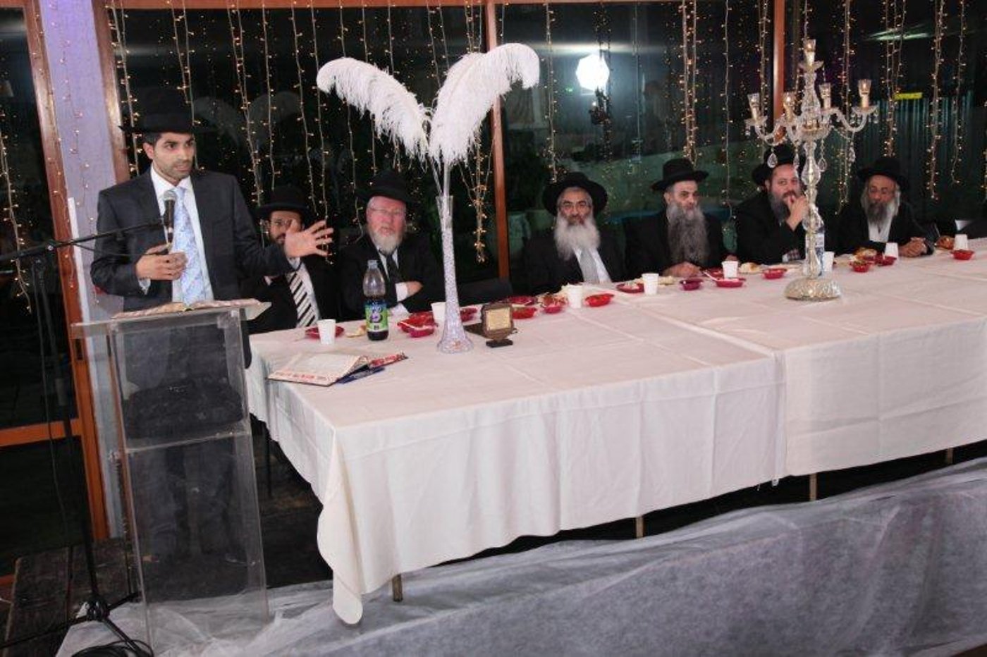 סיום הש"ס, שנת תש"ע: מסוק, לימוזינות, ניצבים