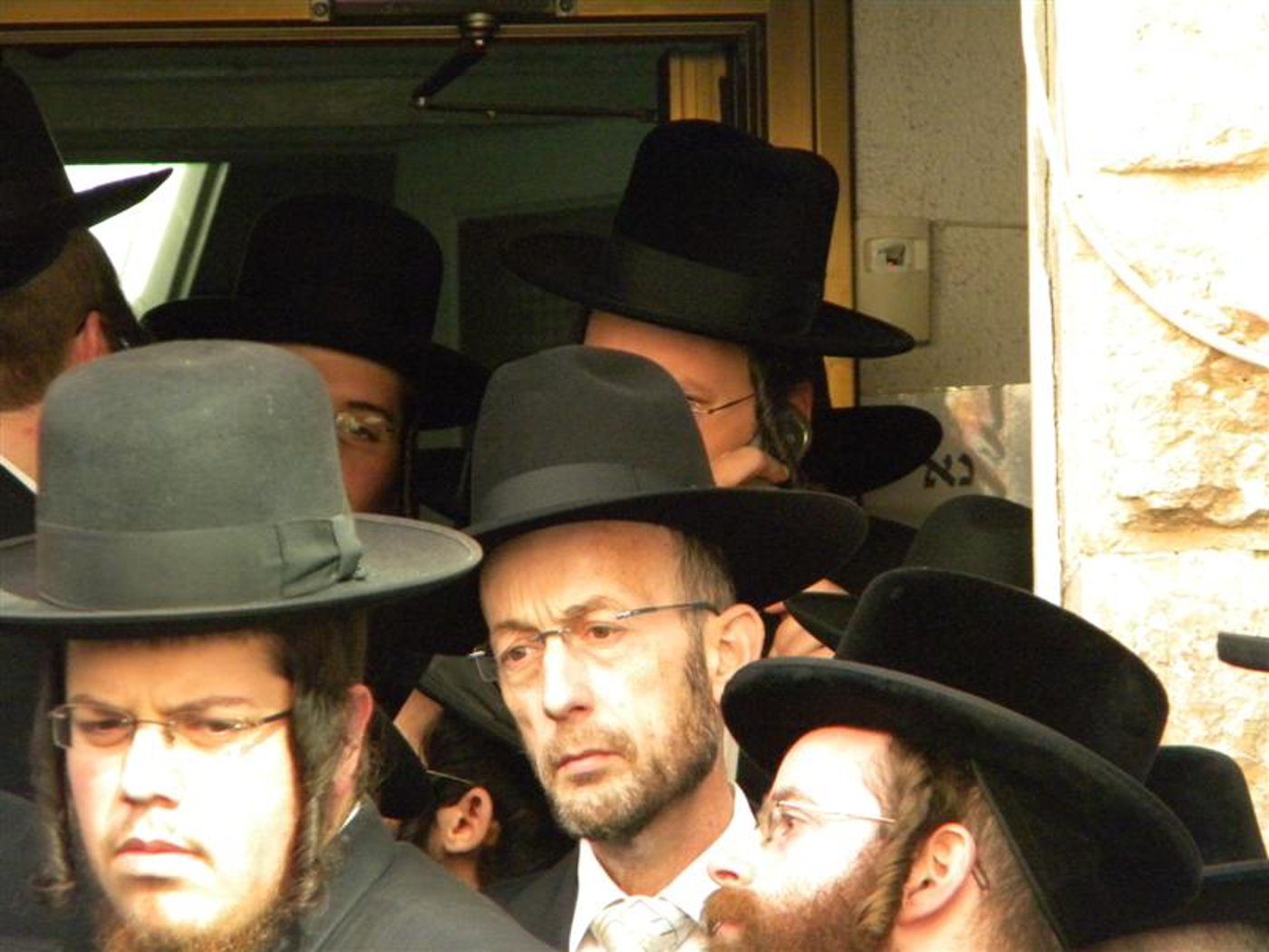 וידאו: ר´ מאיר פרוש מספיד את אביו הרב מנחם פרוש זצ"ל