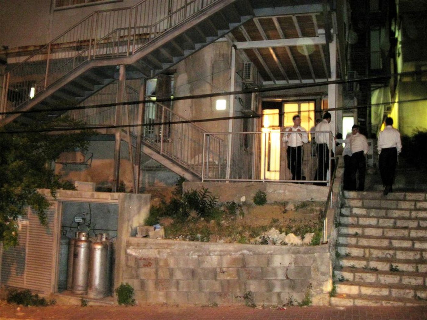 דליפת הגז בצמוד לחדרי הבחורים