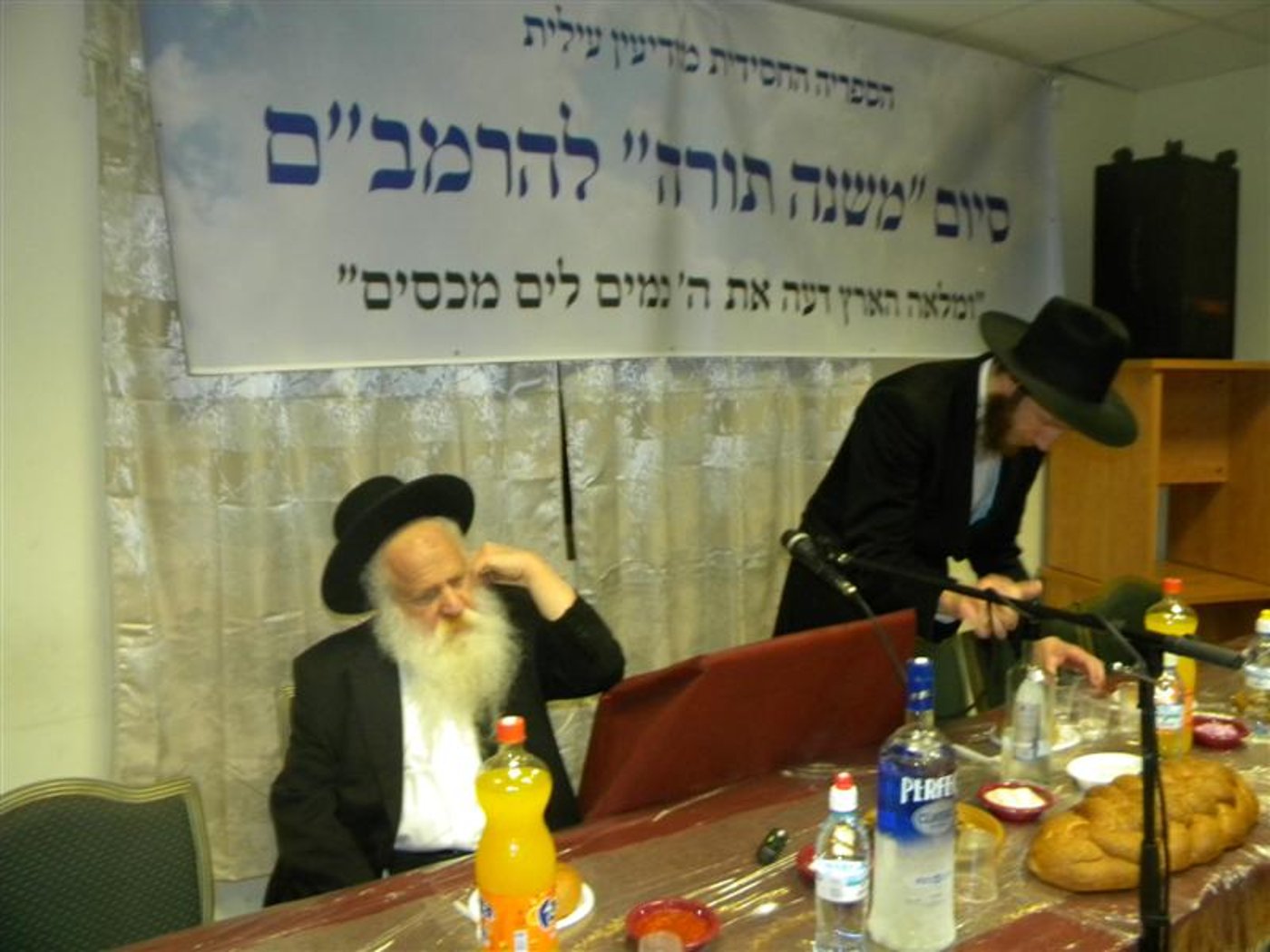 אורח במודיעין-עלית: הרב של כפר-חב"ד