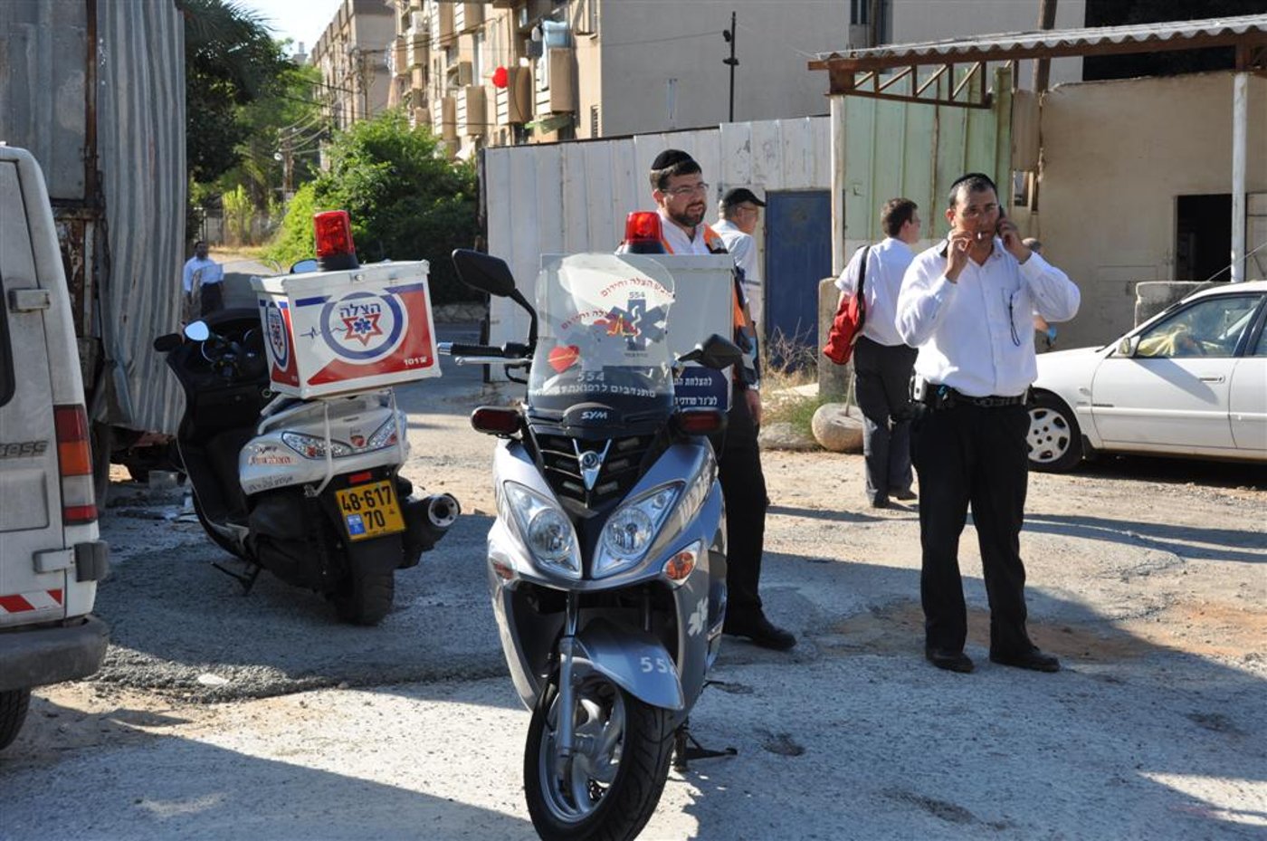 בתי-עסק נשרפו, המשטרה עצרה שני חשודים מרכזיים