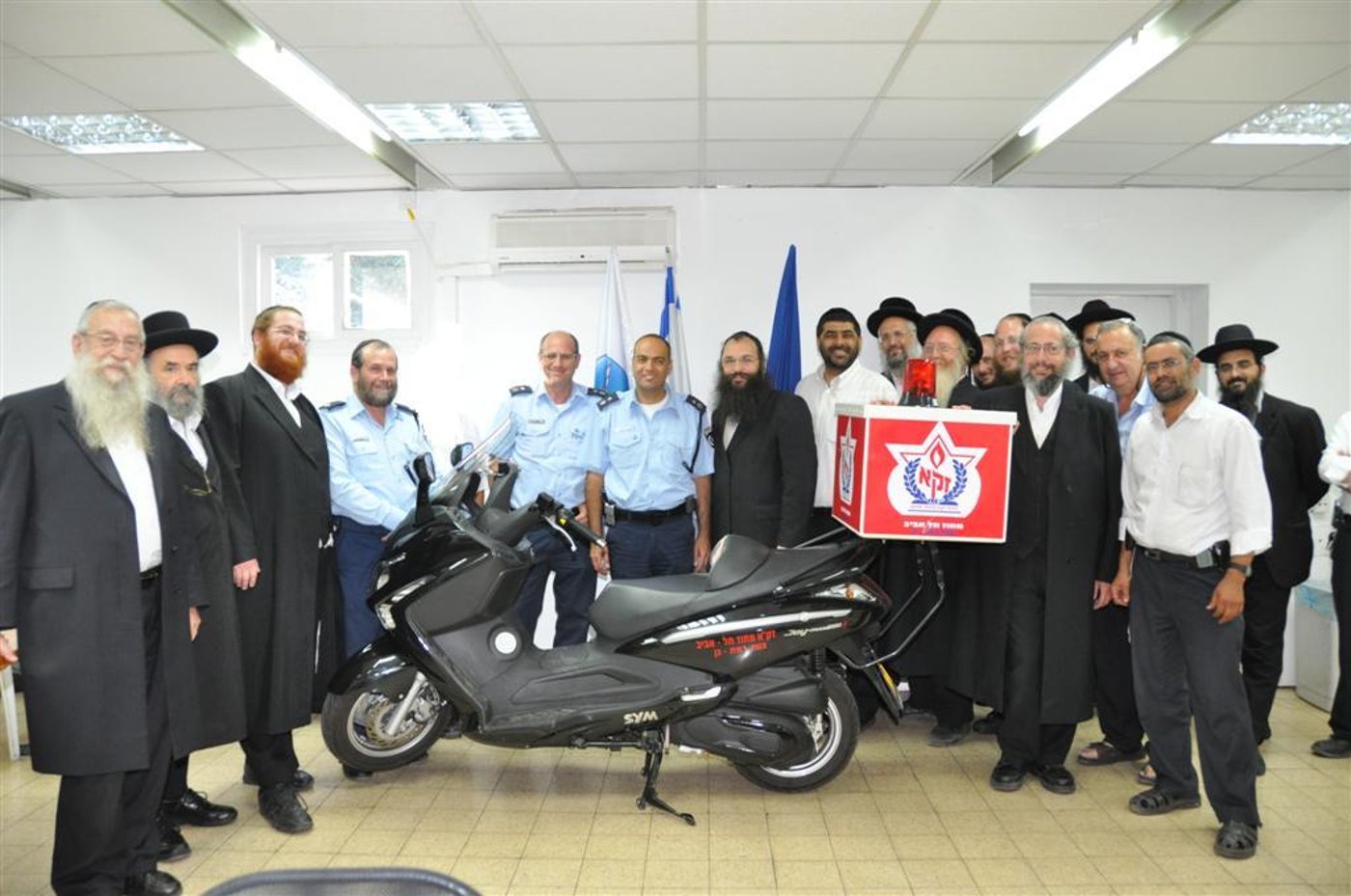 זק"א חוגג: יש אופנוע חדש