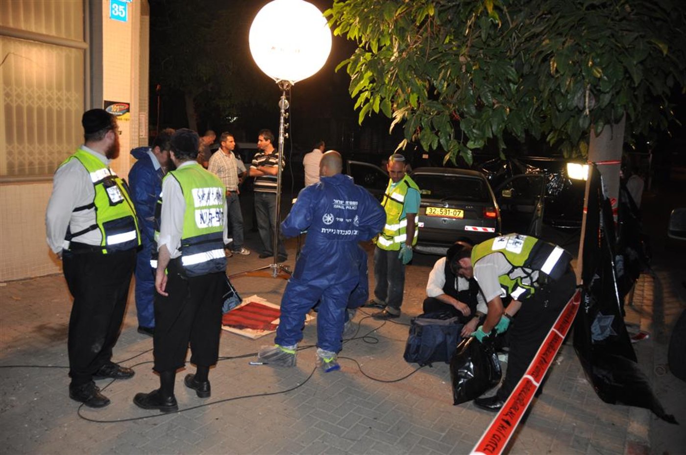 שני צעירים חרדים נהרגו אמש מיריות בתל-אביב
