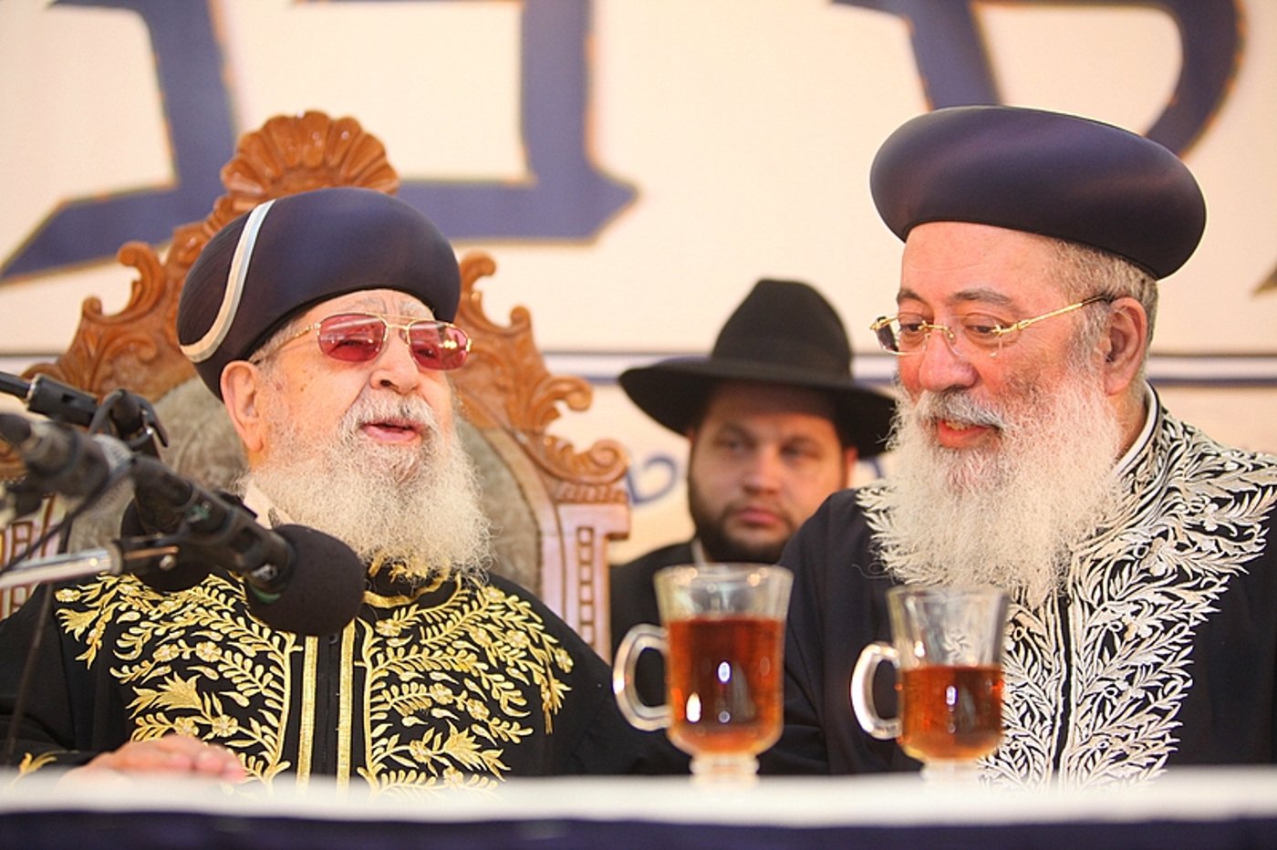 אלפי בחורי-ישיבות ספרדים התכנסו; מורינו נשא דברים