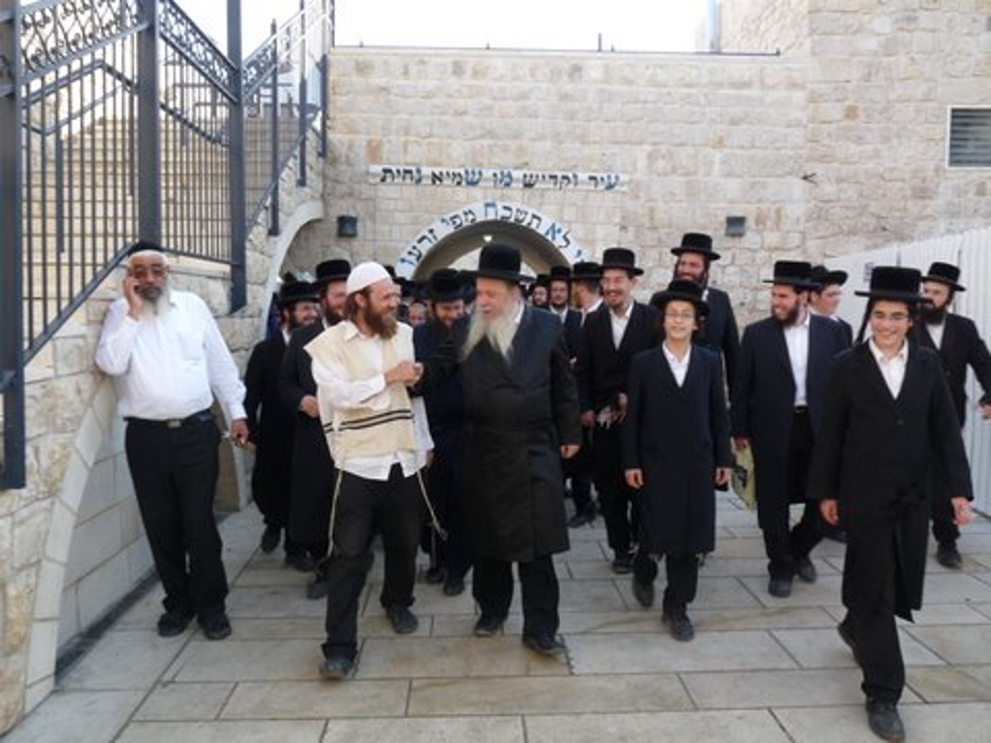 תמונות: מסע האדמו"ר מבאסטאן בישראל