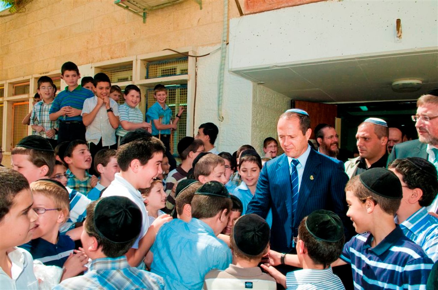 ראש העיר ירושלים התקבל בחום אצל הגרב"מ אזרחי