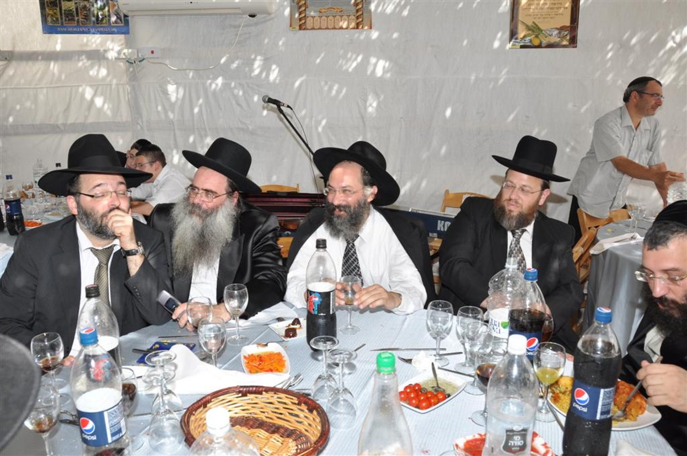 גלריה, וידאו: בסוכה של ראש העיר בני-ברק