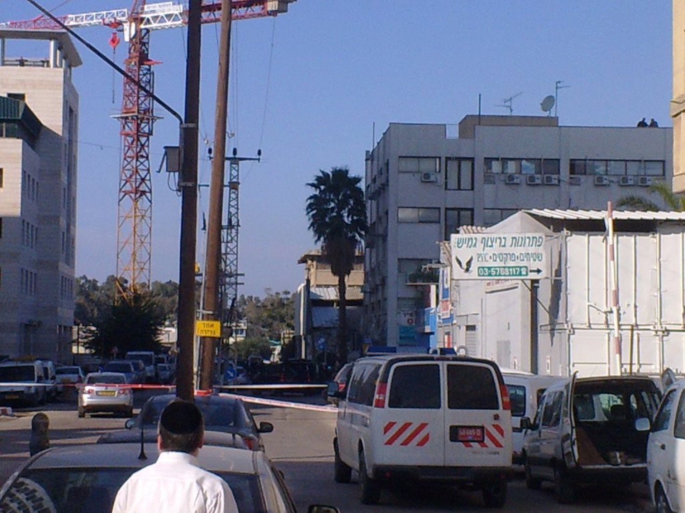 מטען חבלה נחשף בבני-ברק